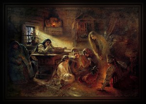 Svyatochniye Gadaniya by Konstantin Makovsky